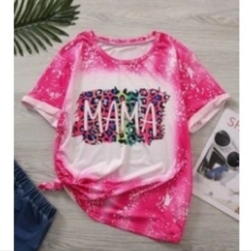 Plus Size Women's Shirt "Mama" (SHEIN)